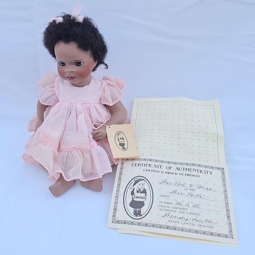 Wendy Lawton "Wee Bit O' Bliss" porcelain doll